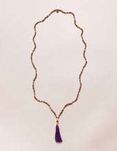 Load image into Gallery viewer, Amethyst Mini Rudraksha Mala