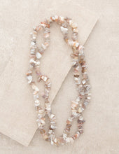 Load image into Gallery viewer, Botswana Agate Gemstone Chip Necklace