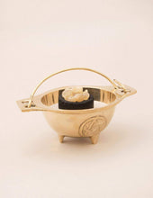 Load image into Gallery viewer, Brass Incense Cauldron