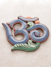 Load image into Gallery viewer, Carved Om Wall Hanging