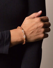 Load image into Gallery viewer, Chakra Gemstone Rudraksha Wrist Malas