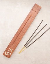 Load image into Gallery viewer, Cosmic Om Wood Ash Catcher
