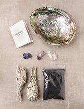 Load image into Gallery viewer, Crystal Cleansing Smudge Set