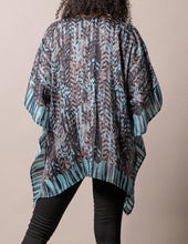 Load image into Gallery viewer, Fair Trade Flowy Tunic - Turquoise