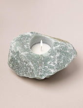 Load image into Gallery viewer, Green Quartz Natural Gemstone Candle Holder