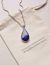 Load image into Gallery viewer, Lapis Pendant Necklace
