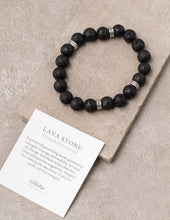 Load image into Gallery viewer, Lava Stone Bead Bracelet