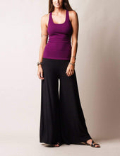 Load image into Gallery viewer, Flowy Palazzo Pants - Black