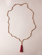 Load image into Gallery viewer, Pyrite Mini Rudraksha Mala