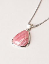 Load image into Gallery viewer, Rhodochrosite Teardrop Pendant