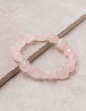 Load image into Gallery viewer, Rose Quartz Beaded Bracelet