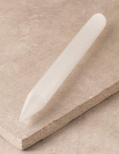 Load image into Gallery viewer, Selenite Crystal Pointed Wand