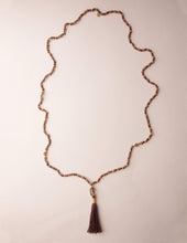 Load image into Gallery viewer, Smoky Quartz Rudraksha Mala