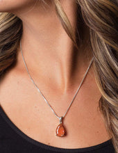 Load image into Gallery viewer, Sunstone Faceted Necklace