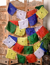 Load image into Gallery viewer, Tibetan Wind Horse Prayer Flags - 10 inch