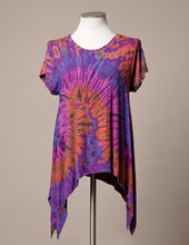 Load image into Gallery viewer, Tie-Dye Asym Tunic