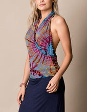 Load image into Gallery viewer, Tie-Dye Halter Top