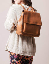 Load image into Gallery viewer, Vegan Leather Metro Backpack