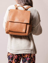 Load image into Gallery viewer, Vegan Leather Metro Backpack