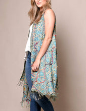 Load image into Gallery viewer, 3-in-1 Jaipur Wrap - Blue Lagoon

