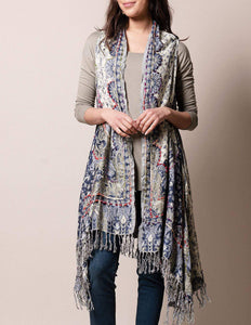 3-in-1 Jaipur Wrap - Blue Sage