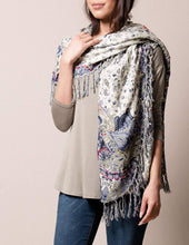 Load image into Gallery viewer, 3-in-1 Jaipur Wrap - Blue Sage
