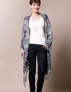 3-in-1 Jaipur Wrap - Deep Plum