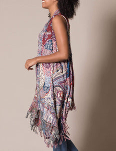 3-in-1 Jaipur Wrap - Garnet