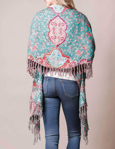3-in-1 Jaipur Wrap - Jade