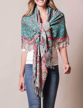 Load image into Gallery viewer, 3-in-1 Jaipur Wrap - Jade
