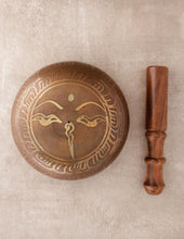 Load image into Gallery viewer, 7 Metal Ganesh Singing Bowl
