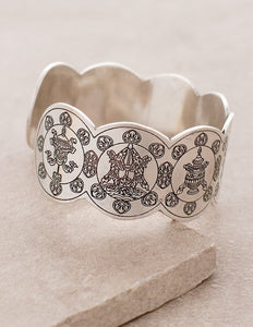 8 Auspicious Symbols Bangle