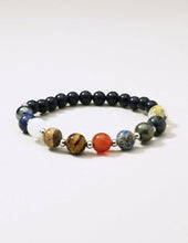 Load image into Gallery viewer, 9 Planet Energy Gemstone Bracelet
