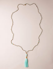 Load image into Gallery viewer, Amazonite Rudraksha Mala
