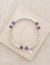 Load image into Gallery viewer, Amethyst Believe Bangle
