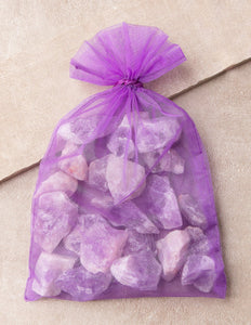 Amethyst Crystal Healing Bath Stones