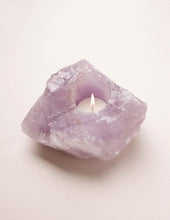 Load image into Gallery viewer, Amethyst Natural Gemstone Candle Holder
