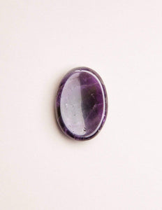 Amethyst Worry Stone