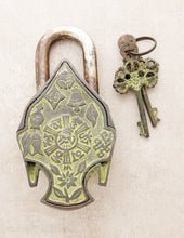 Load image into Gallery viewer, Antique Handmade Buddha Lock
