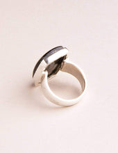 Load image into Gallery viewer, Apache Gold Pyrite Square Cut Ring - One of a Kind
