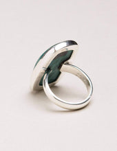 Load image into Gallery viewer, As Is - Malachite Gemstone Ring - Adjustable
