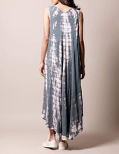 Load image into Gallery viewer, Boho Breeze Tie-Dye Dress - Grey Mist
