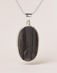 Brazilian Black Tourmaline Pendant