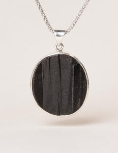 Brazilian Black Tourmaline Pendant