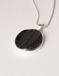 Brazilian Black Tourmaline Pendant