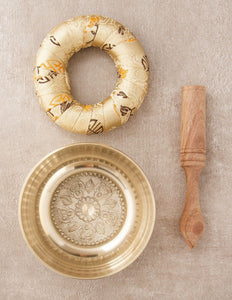Buddha Singing Bowl Gift Set