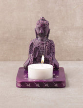 Load image into Gallery viewer, Buddha Stone Candle Holder
