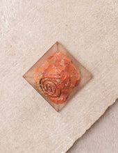 Load image into Gallery viewer, Carnelian Orgone Mini Pyramid
