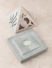 Load image into Gallery viewer, Celestial Pyramid Cone Incense Burner
