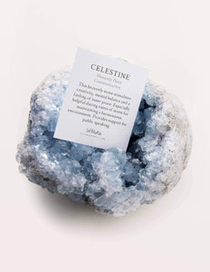 Celestine Crystal Geode - One of a Kind